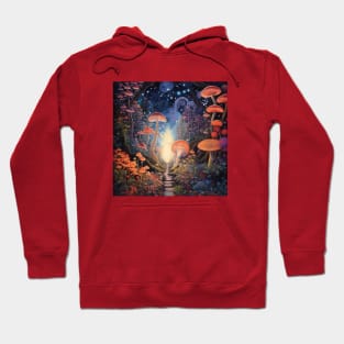 Celestial Mushroom Patch Hoodie